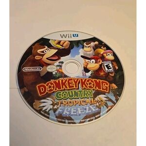 Donkey Kong Country Tropical Freeze Nintendo Wii U Video Game Disc‎ Only